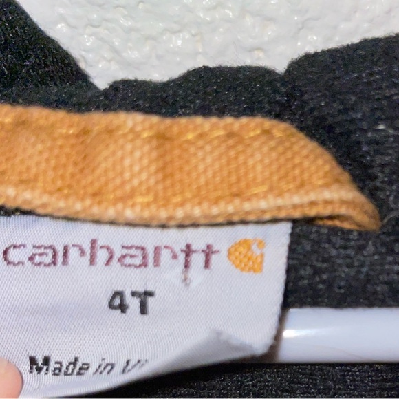 Carhartt Toddler Lined Jacket with hood Size 4T - Picture 9 of 9